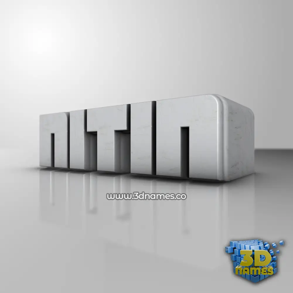 nitin in White Metro style - 3D name wallpaper
