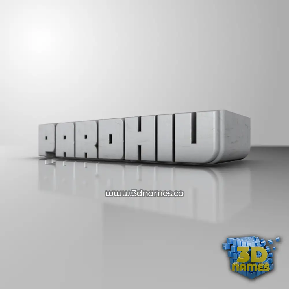 pardhiv in White Metro style - 3D name wallpaper
