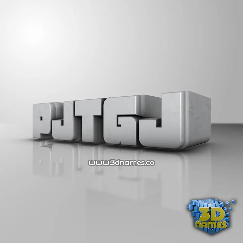 pjtgj in White Metro style - 3D name wallpaper
