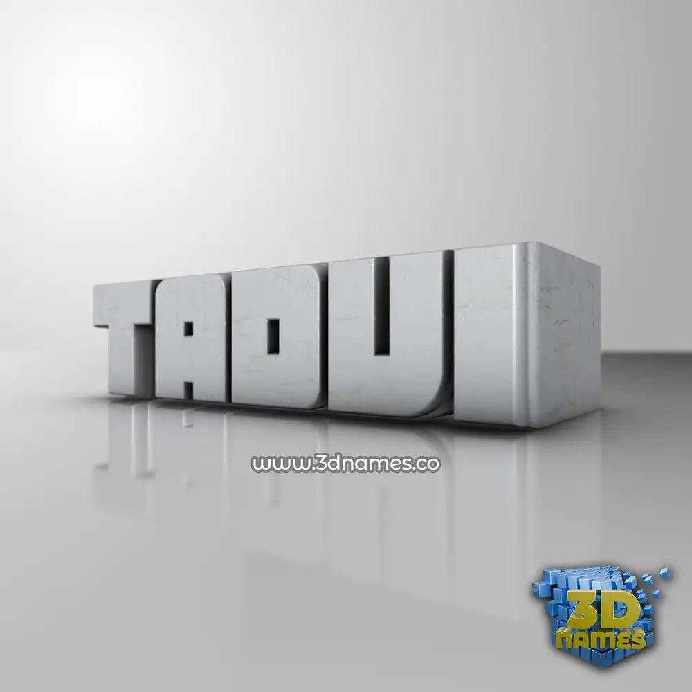 tadvi in White Metro style - 3D name wallpaper