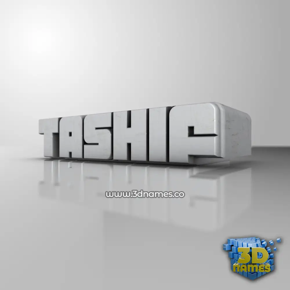 tashif in White Metro style - 3D name wallpaper