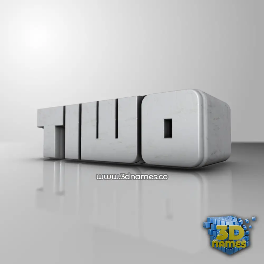 tiwo in White Metro style - 3D name wallpaper