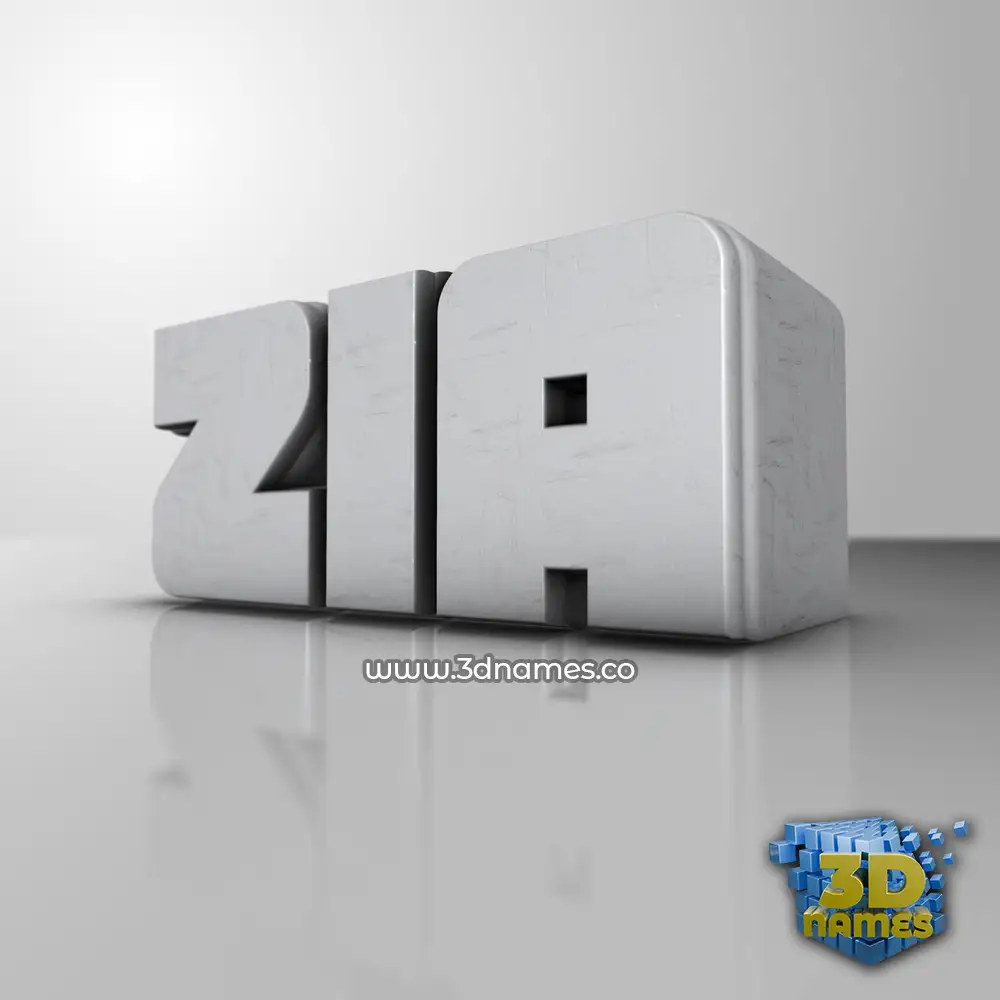 zia in White Metro style - 3D name wallpaper