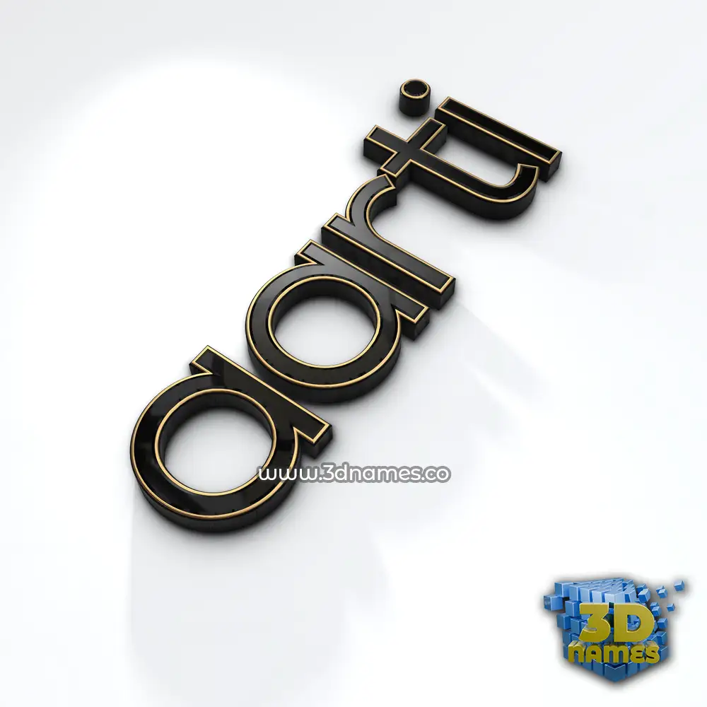 aarti in Black'n'White style - 3D name wallpaper