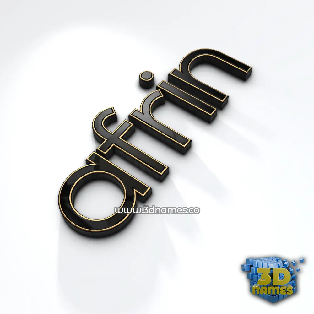 afrin in Black'n'White style - 3D name wallpaper
