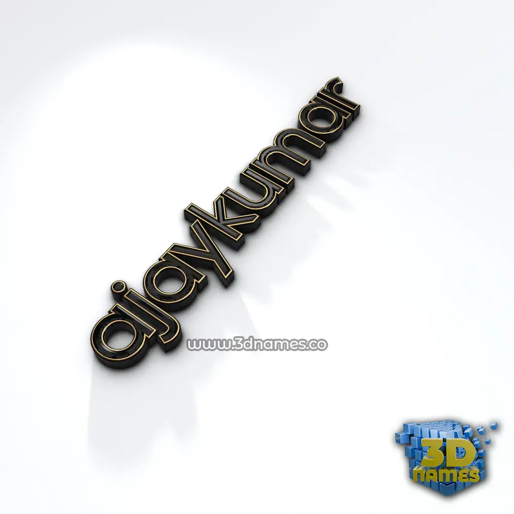 ajaykumar in Black'n'White style - 3D name wallpaper