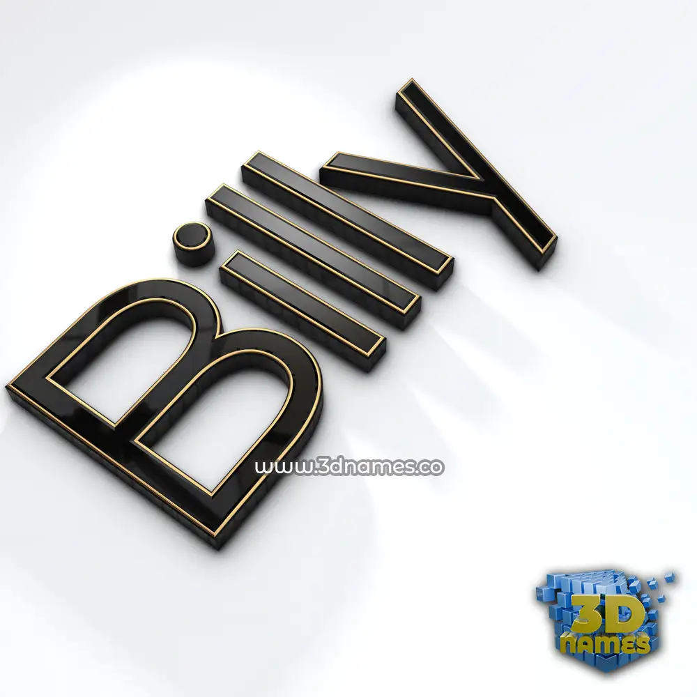 billy in Black'n'White style - 3D name wallpaper