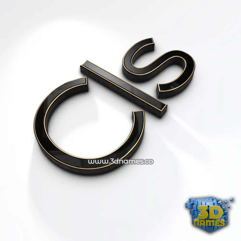 cls in Black'n'White style - 3D name wallpaper