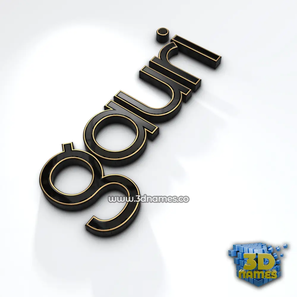 gauri in Black'n'White style - 3D name wallpaper