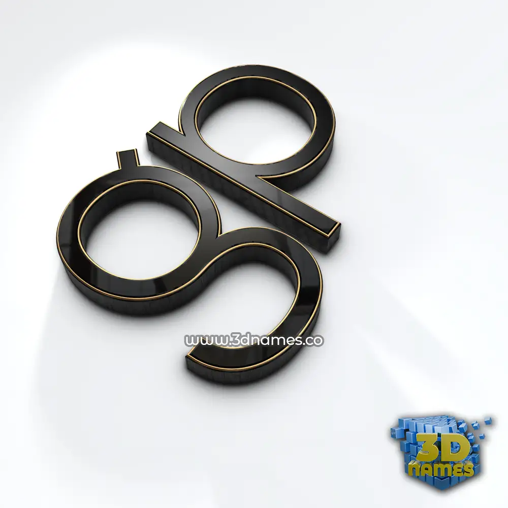gp in Black'n'White style - 3D name wallpaper