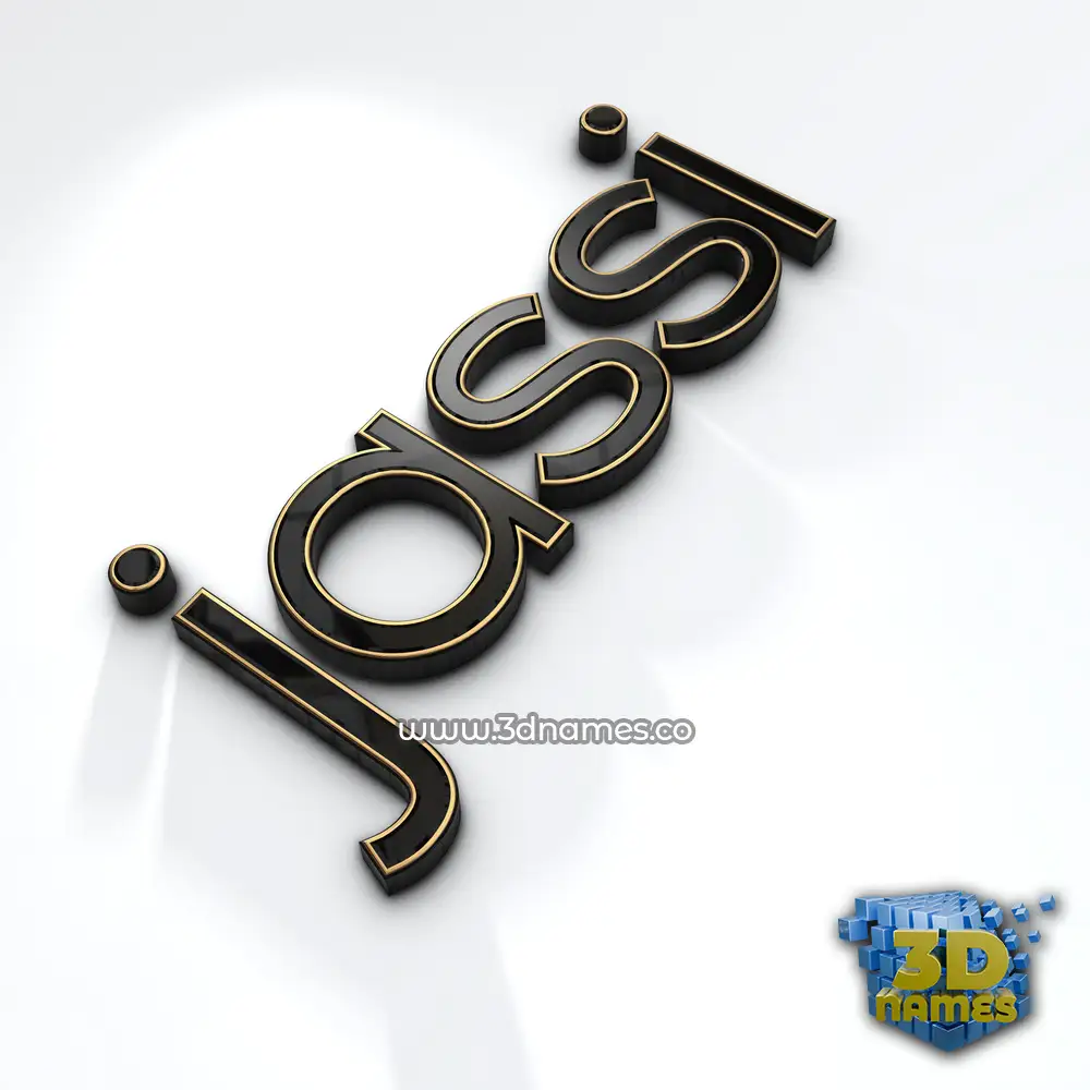 jassi in Black'n'White style - 3D name wallpaper