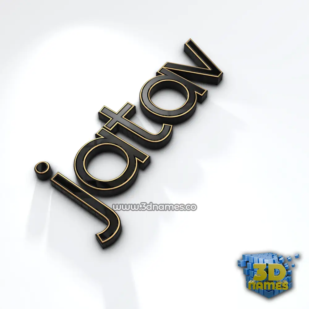 jatav in Black'n'White style - 3D name wallpaper