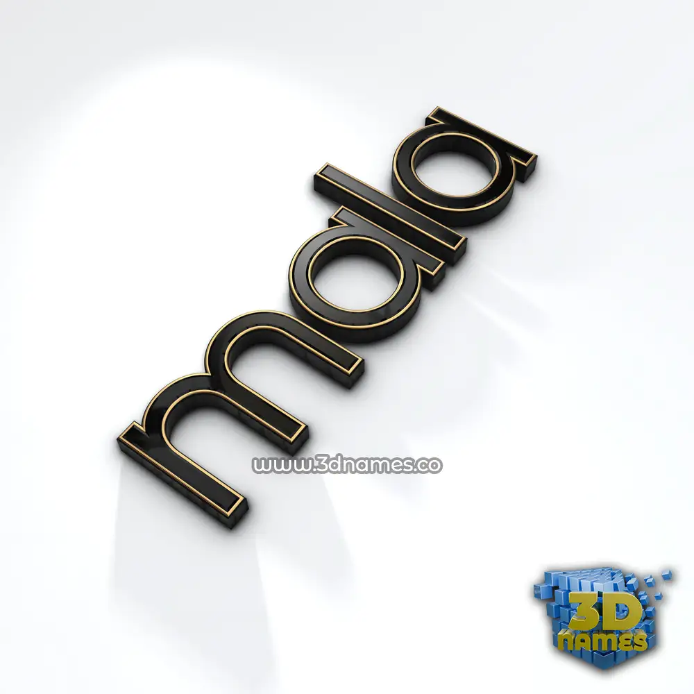mala in Black'n'White style - 3D name wallpaper