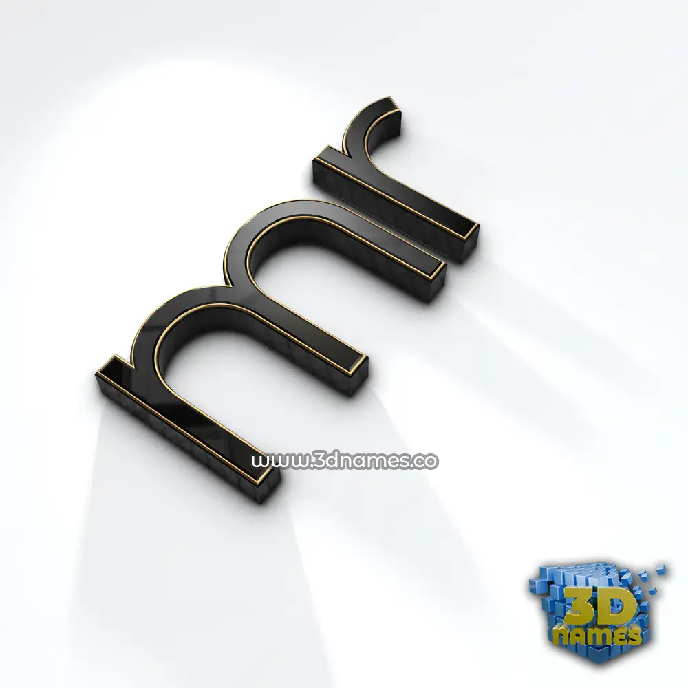mr in Black'n'White style - 3D name wallpaper