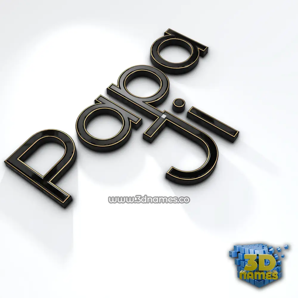 papa ji in Black'n'White style - 3D name wallpaper
