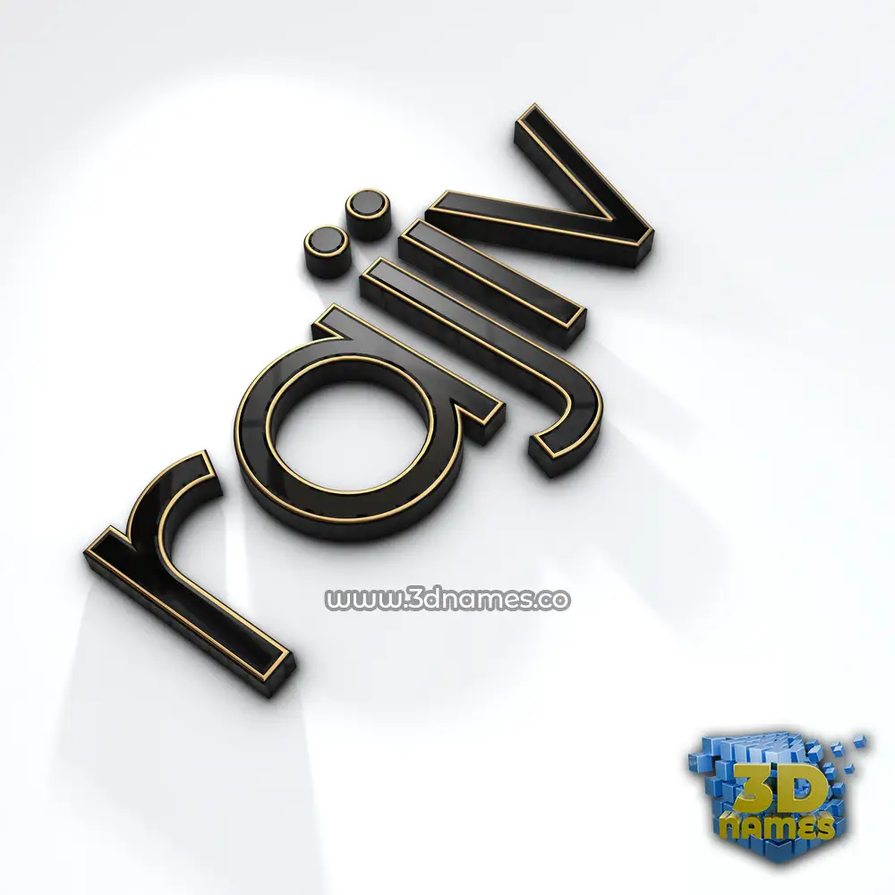 rajiv in Black'n'White style - 3D name wallpaper
