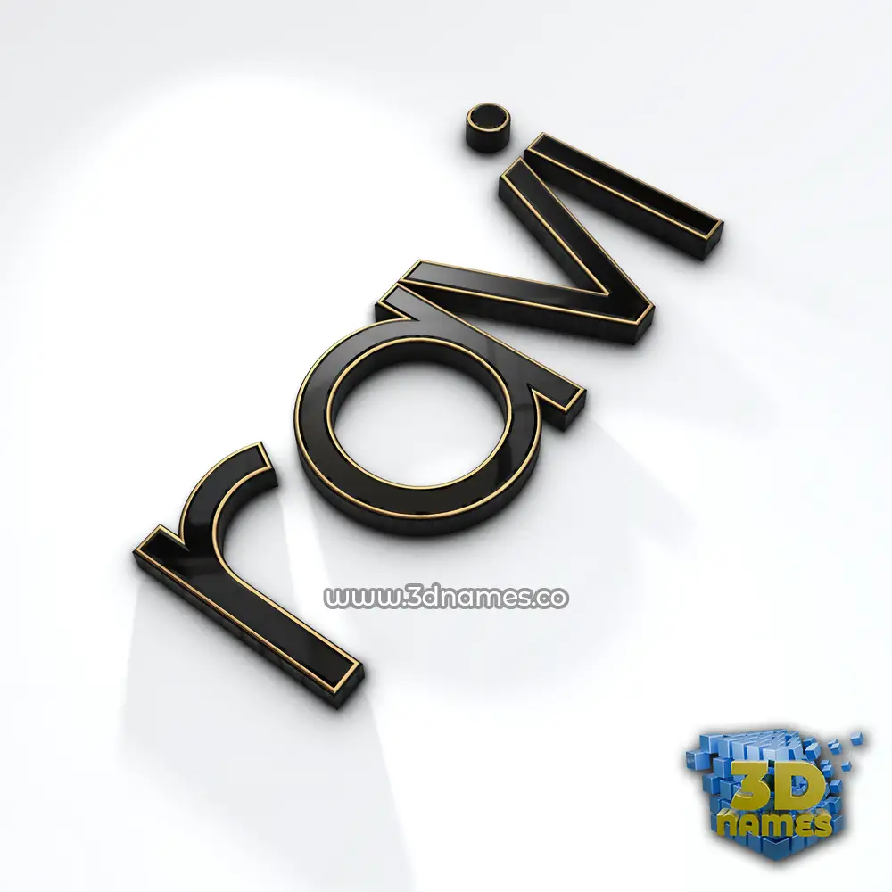 ravi in Black'n'White style - 3D name wallpaper