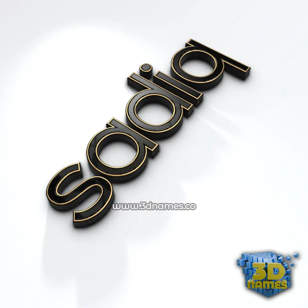 sadiq in Black'n'White style - 3D name wallpaper