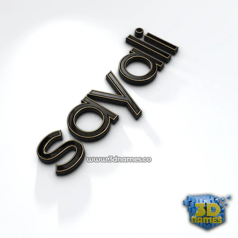 sayali in Black'n'White style - 3D name wallpaper