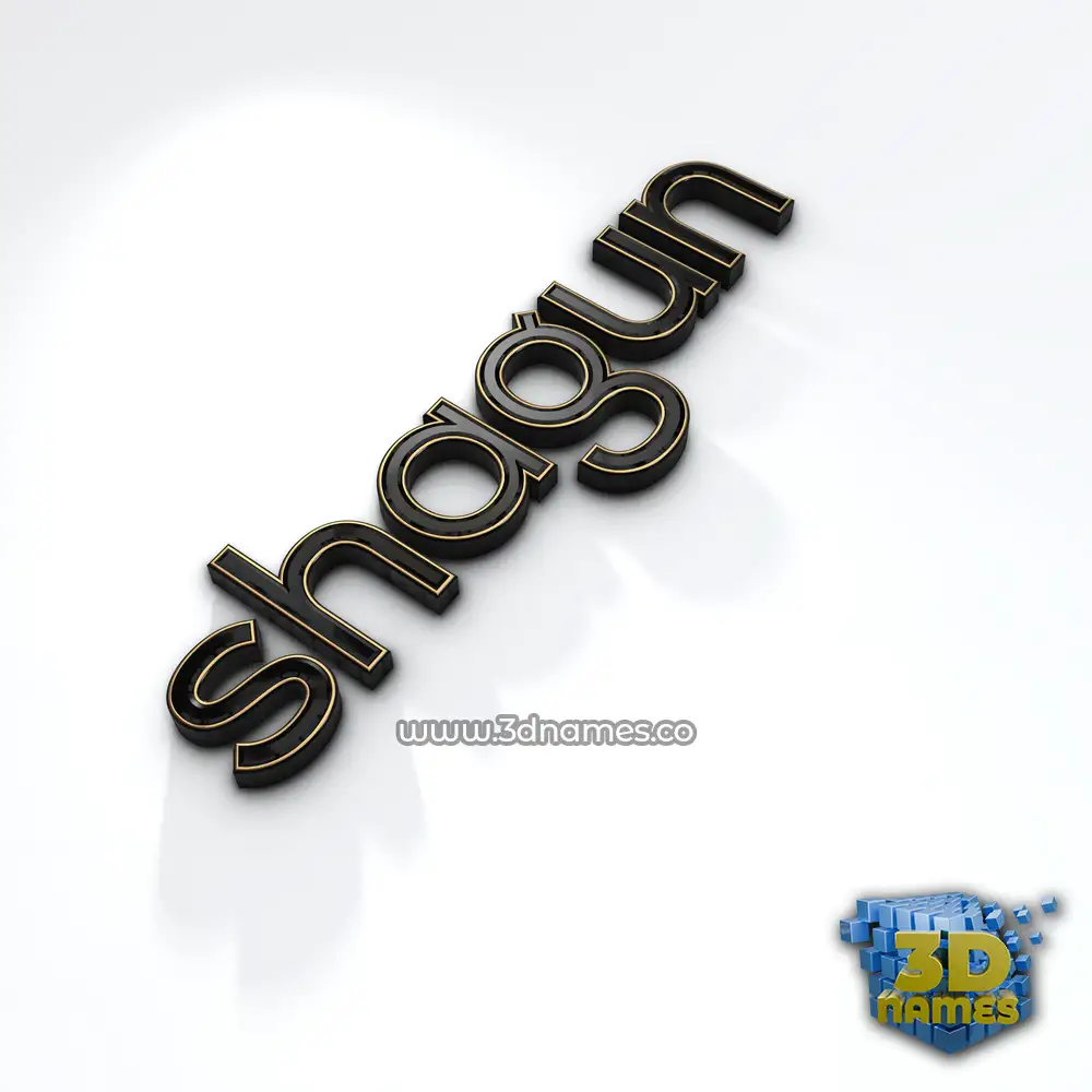 shagun in Black'n'White style - 3D name wallpaper