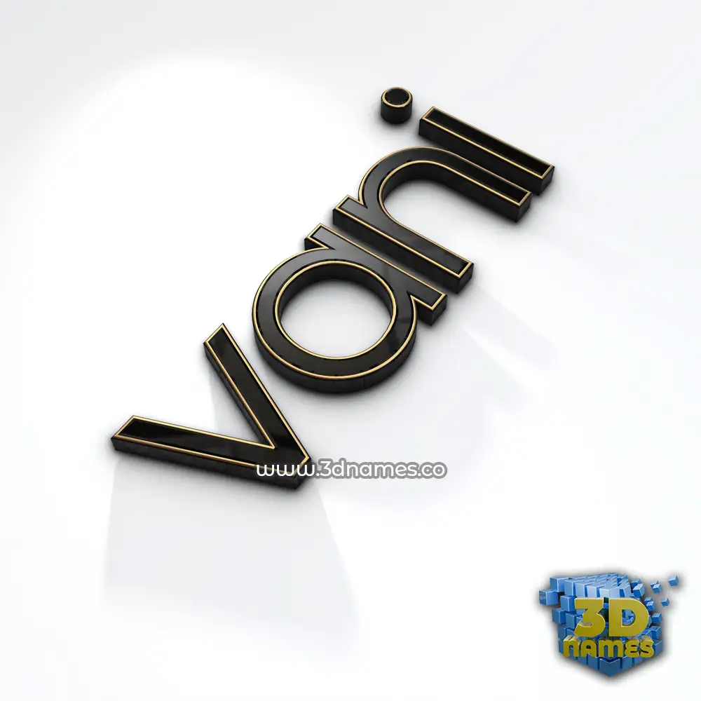 vani in Black'n'White style - 3D name wallpaper