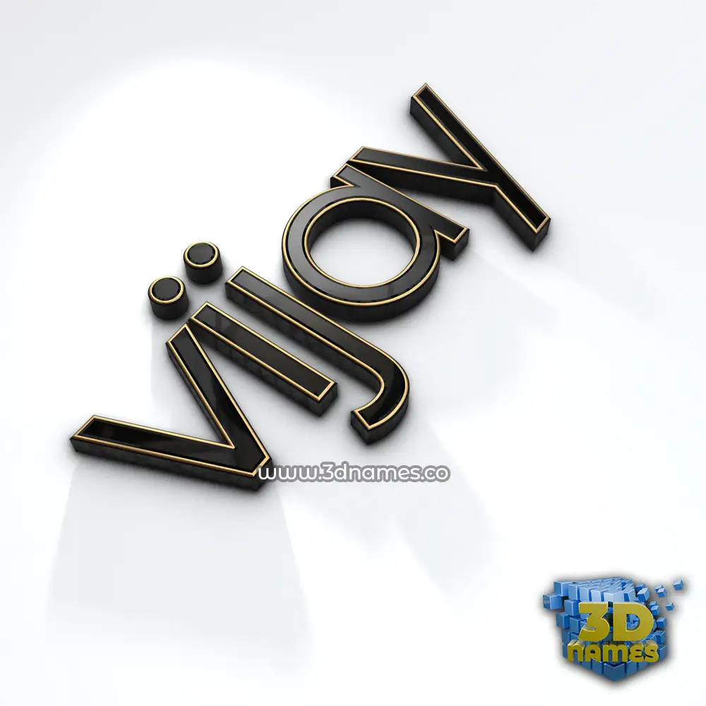 vijay in Black'n'White style - 3D name wallpaper