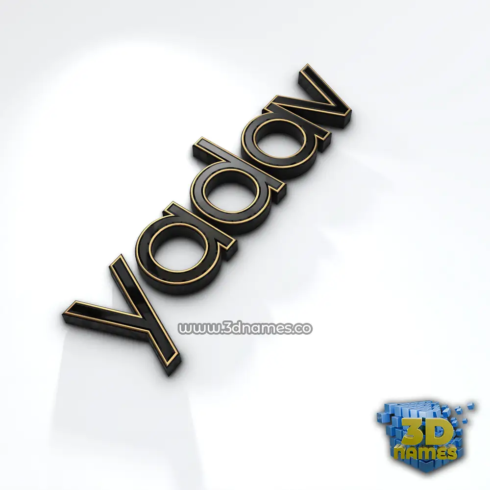 yadav in Black'n'White style - 3D name wallpaper